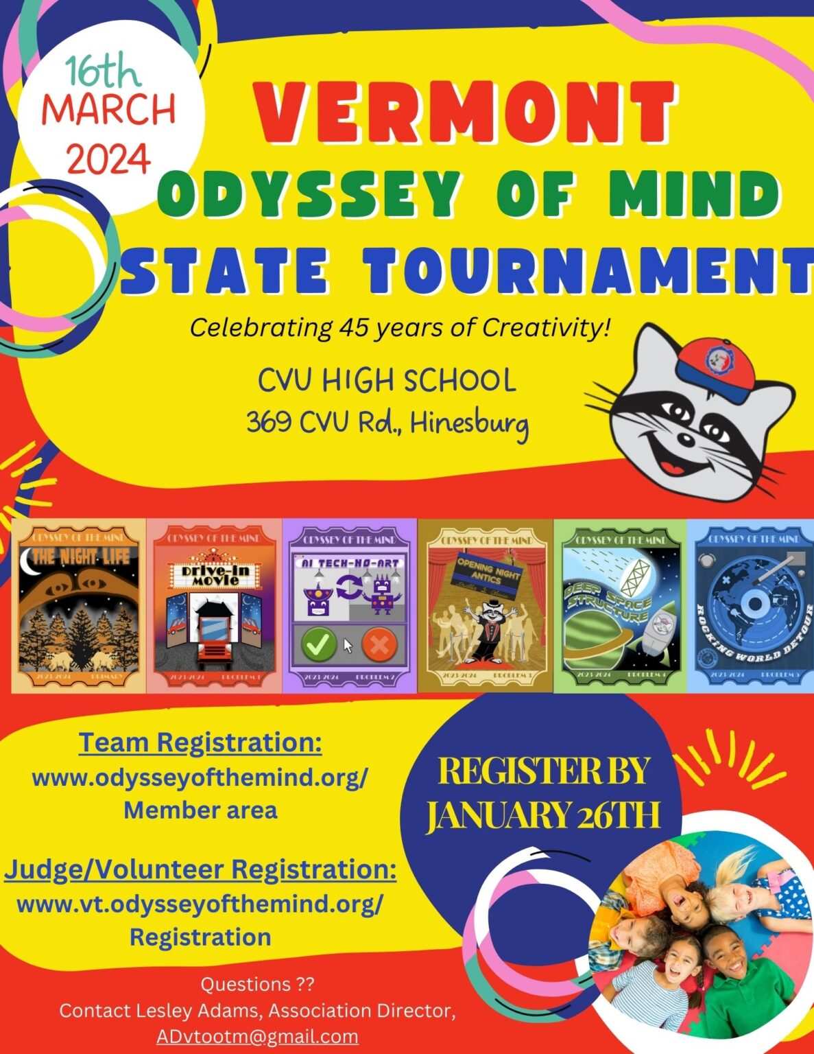 Vermont Odyssey of the Mind